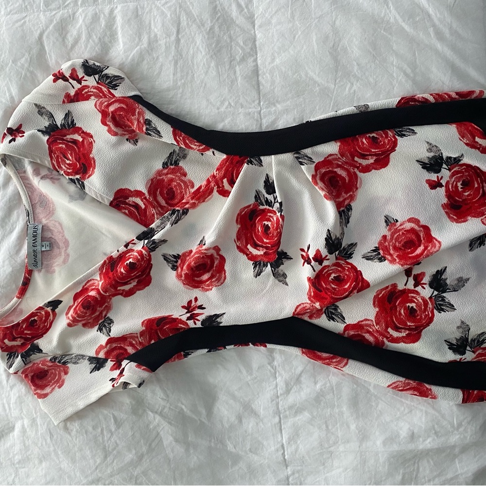Bodycon Floral Dress